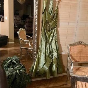 Unique Evening Dress 2Pieces